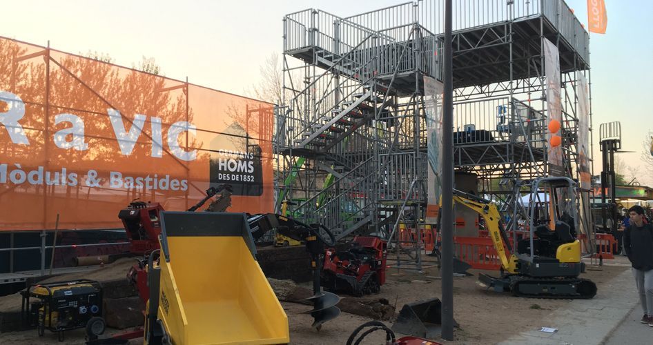 Diversas máquinas de Jardinería en Feria de Vic - Imagen destacada