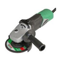 Miniamoladora Hitachi G13SN de 840 W, de tamaño reducido y manejo cómodo.