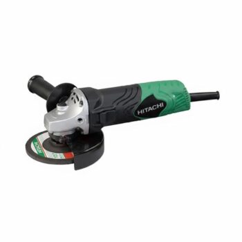 Miniamoladora Hitachi G13SN de 840 W, lista para trabajos de corte en espacios reducidos.