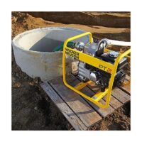 Alquiler bombas de achique, Bomba aguas sucias con motor a gasolina Wacker Neuson