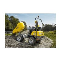 Alquiler dumpers, Dumper 1500 kg – tolva giratoria Wacker Neuson
