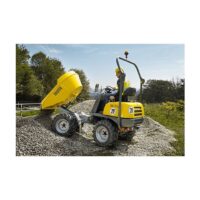 Alquiler Dumpers, Dumper 1500 kg – tolva elevable Wacker Neuson
