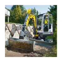 Alquiler excavadoras, Mini excavadora giratoria 3800 kg Wacker Neuson EZ38