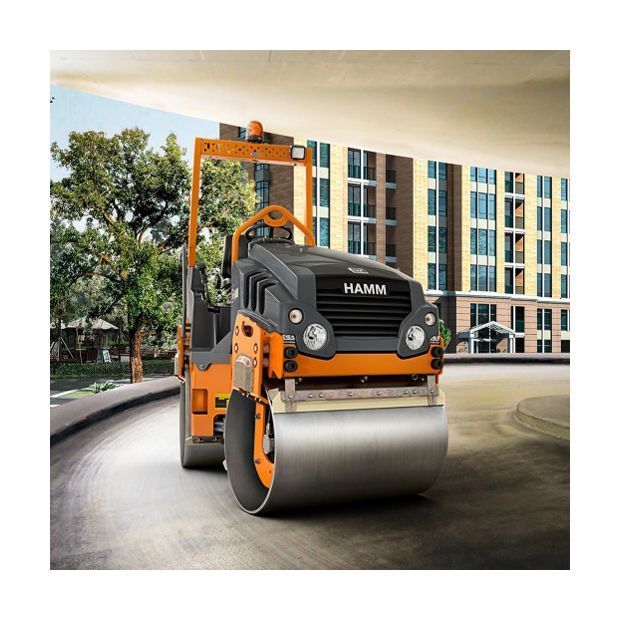 Alquiler Compactación Pesada, Rodillo Hamm