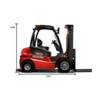 Alquiler Carretilla Elevadora Manitou Diagrama