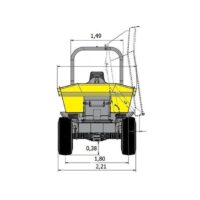 Alquiler Duumper Wacker Neuson 6001 Diagrama 1