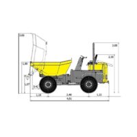 Dumper Wacker Neuson 6001 Alquiler Online Diagrama 2
