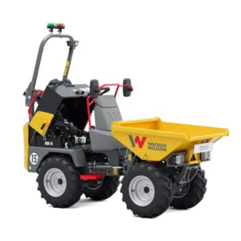 Alquiler Dumper 1000 kg – tolva elevable 4×4 Wacker Neuson DW10