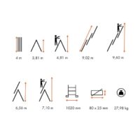 Diagrama Escalera – 10 m Gaynerscal 74-130