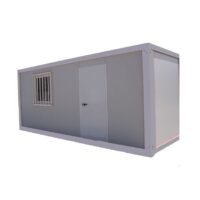Oficina prefabricada – 6 m con WC Modulcea, alquiler online
