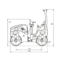 Alquiler Rodillo Hamm diagrama