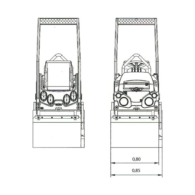 Rodillo Hamm Alquiler Online Diagrama
