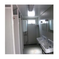 Alquiler Ducha prefabricada, 60 personas Modulcea, sanitarios