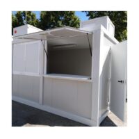 Alquiler taquillas, Taquilla prefabricada para Eventos – 2 m x 4 m Modulcea