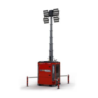 Alquiler Torre Iluminación monofásica con 4 focos LED