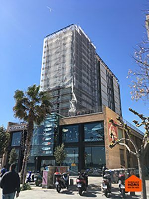 Andamios rehabilitación edificios y fachadas