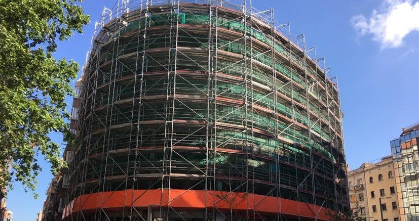 Andamios Rehabilitación Edificios (1356 m2)