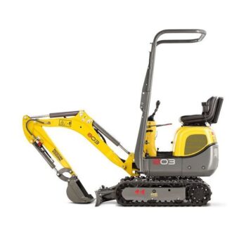 Alquiler miniexcavadora Wacker Neuson