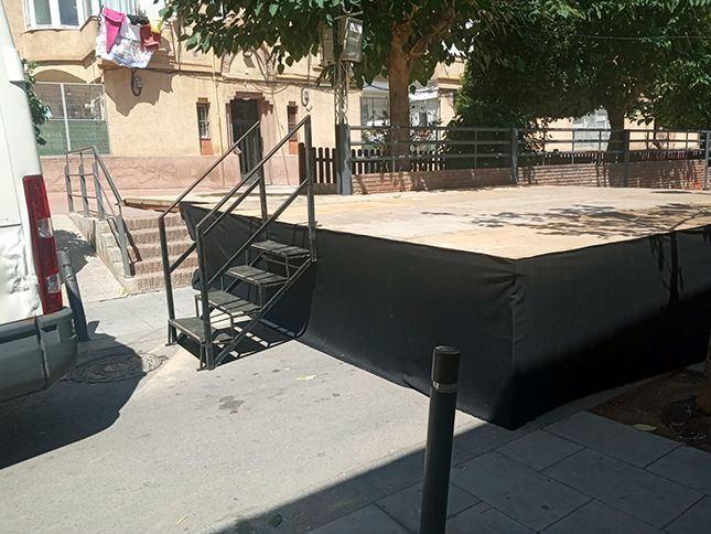 Escenario Festa Major Sants 2019