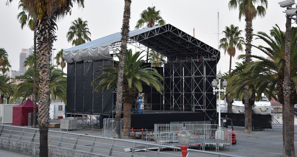Alquiler Escenario Eventos - La Mercè 2019