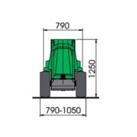 Diagrama 2 Minipala cargadora 700 kg Avant