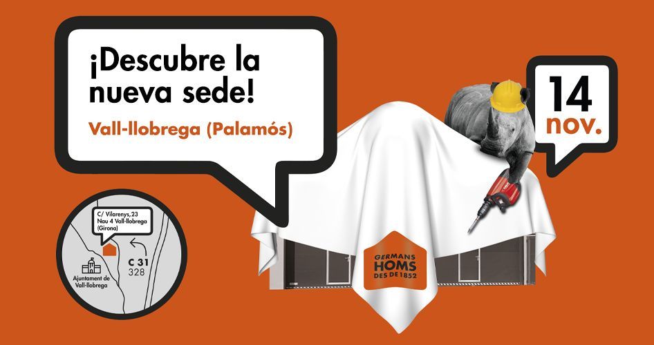 Alquiler de Maquinaria y Andamios: Nueva sede Palamós