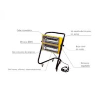 Diagrama Calefactor monofásico infrarrojos master Hall 3000