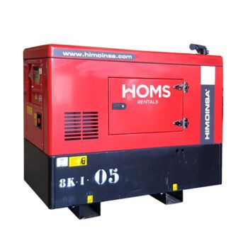 Alquiler Generador eléctrico 8 kvas para eventos himoinsa HYW-8 T5