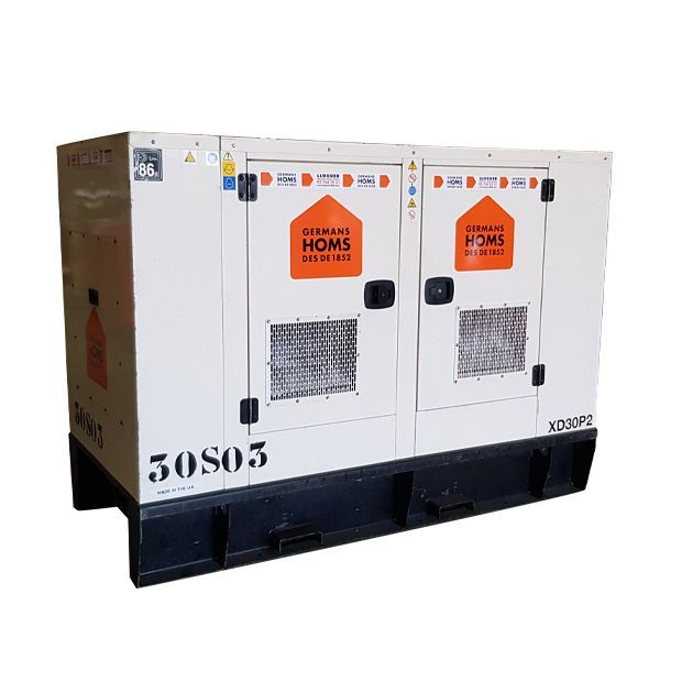 Alquiler Generador eléctrico 30 kvas para eventos Wilson XD30P2