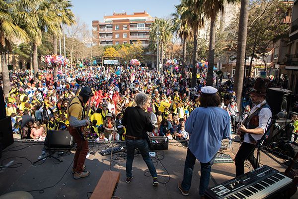 Escenario carnaval Castelldefels