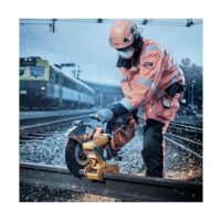 Alquiler amoladoras, Super amoladora a gasolina para raíles husqvarna K 1270 Rail