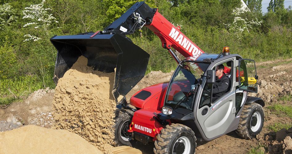 Alquiler manipulador telescópico Manitou