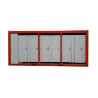Alquiler Sanitario prefabricado, 8 wc’s y 1 urinario triple Containex 1x20'