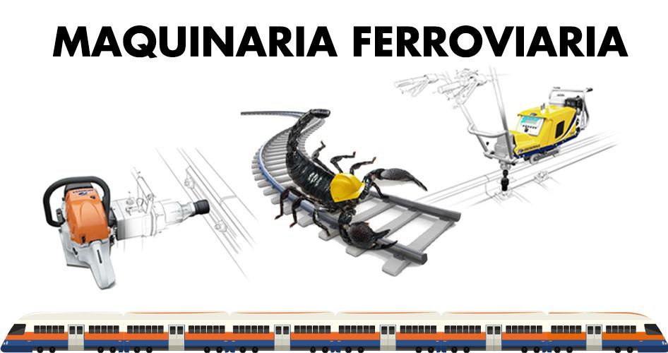 Alquiler maquinaria ferroviaria