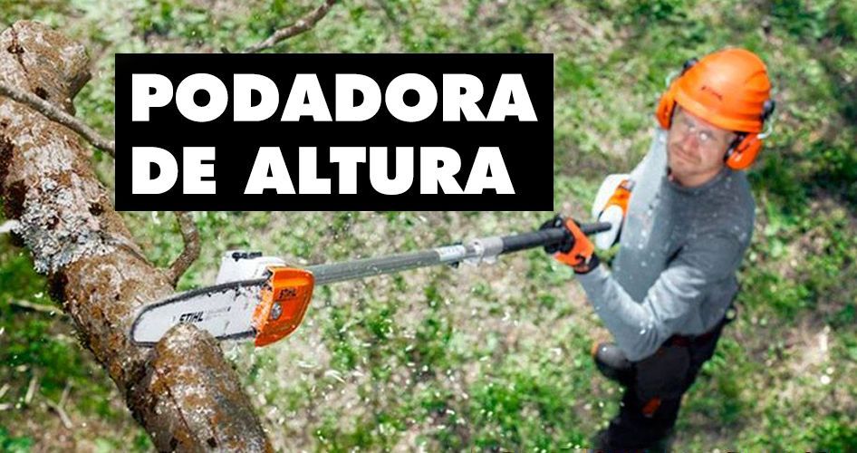 Alquiler podadora de altura