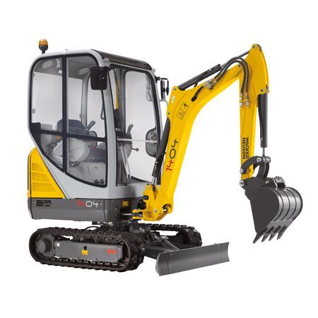 Alquiler Miniexcavadora Wacker Neuson 1404