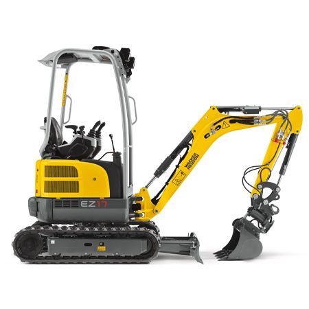Alquiler Miniexcavadora Wacker Neuson EZ17