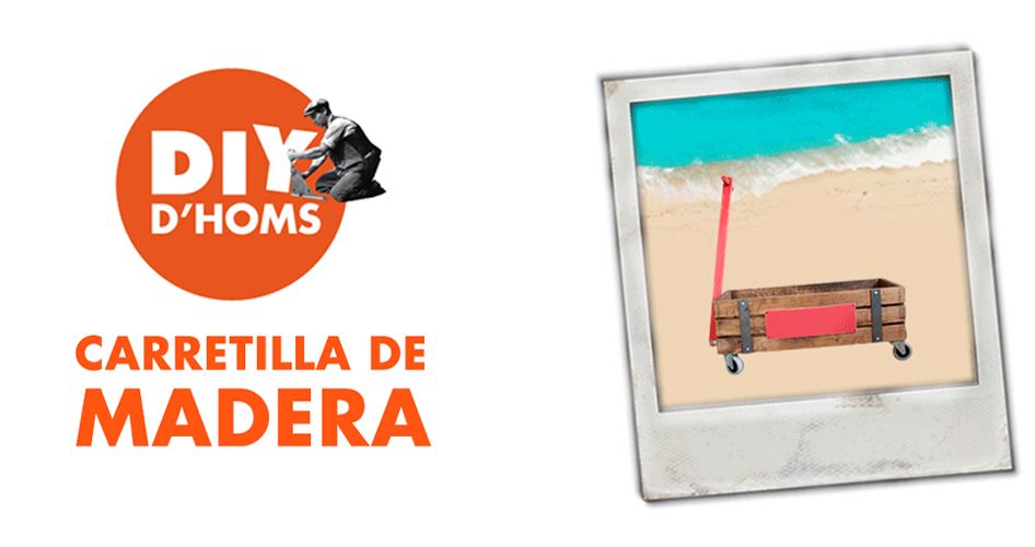 DIY CARRETILLA DE MADERA