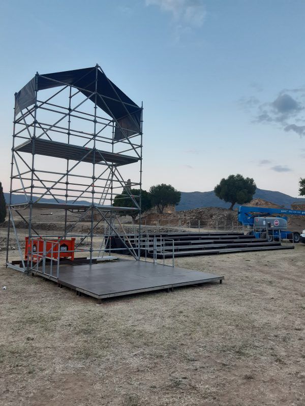 Alquiler estructuras para eventos