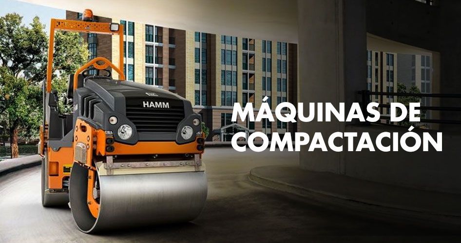 Maquinaria para compactación de suelos
