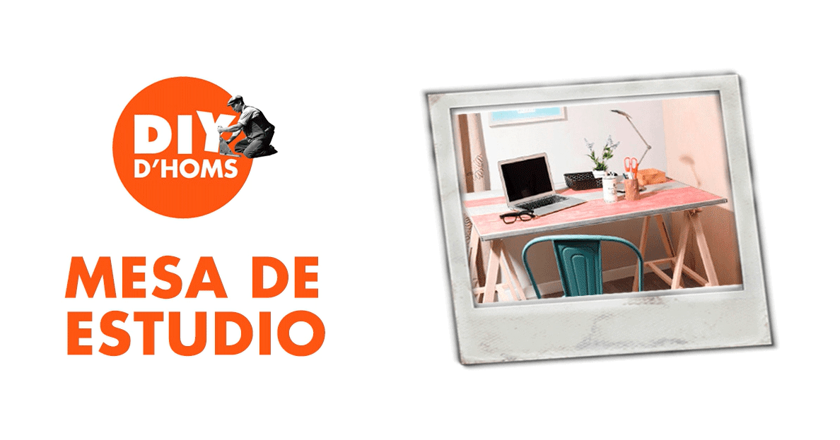 DIY mesa estudio