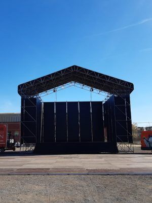 Alquiler estructuras para eventos