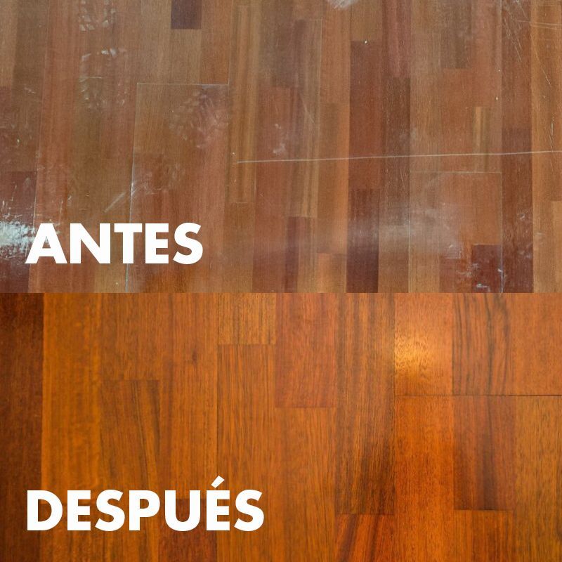 Suelos de madera barnizados