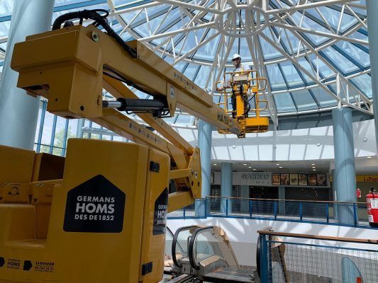 Alquiler plataformas elevadoras para rehabilitación edificios