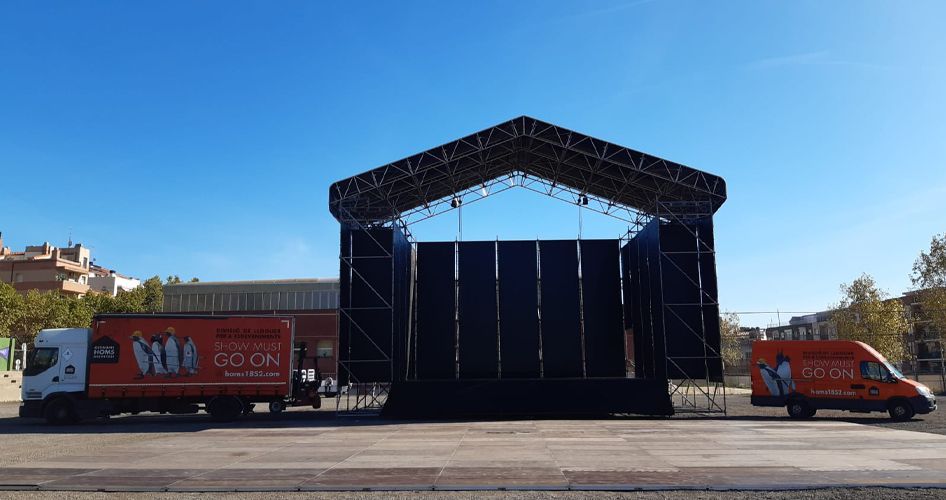 Alquiler estructuras para eventos
