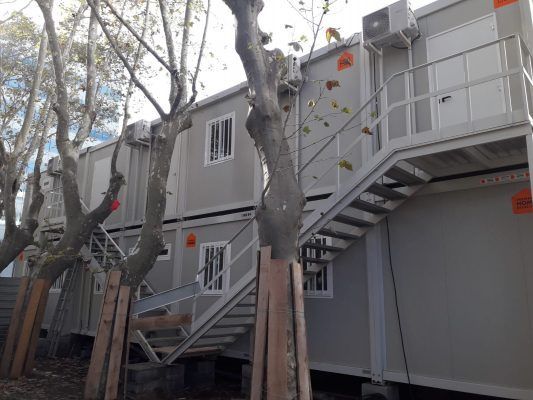Alquiler módulos prefabricados