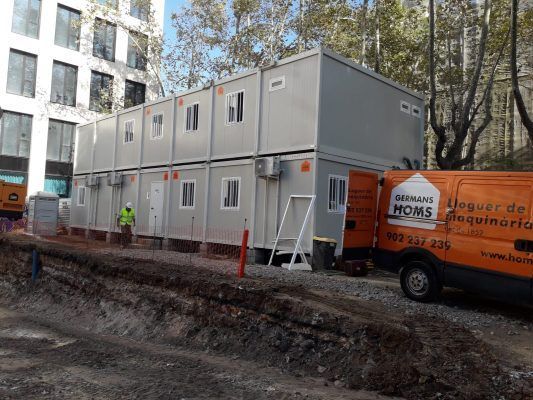 Alquiler módulos prefabricados