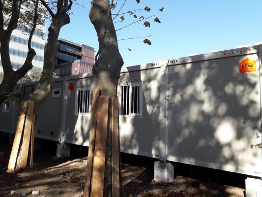 Alquiler módulos prefabricados