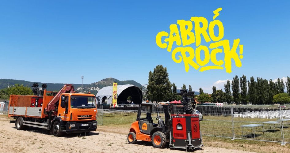 Alquiler maquinaria y energía para Cabró Rock 2021