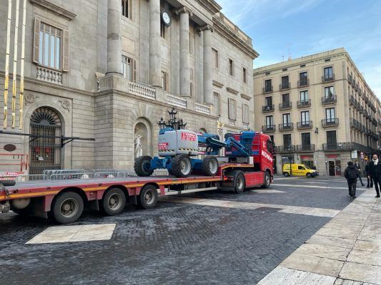 Alquiler plataformas elevadoras Pesebre Barcelona